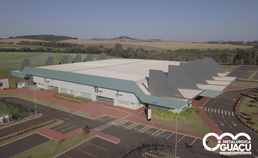 Imagem da obra Centro de eventos Lar